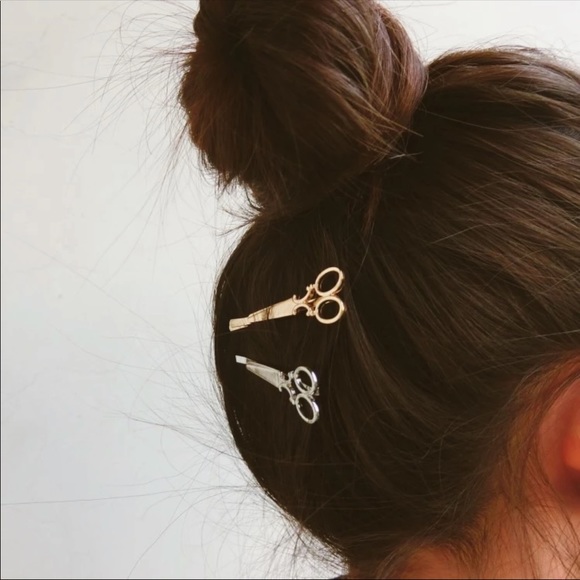 Scissor Hair Pins 2 pc. - Picture 3 of 5